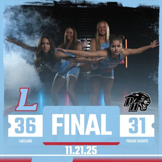 Host Lakeland girls beat Prairie Heights 36-31